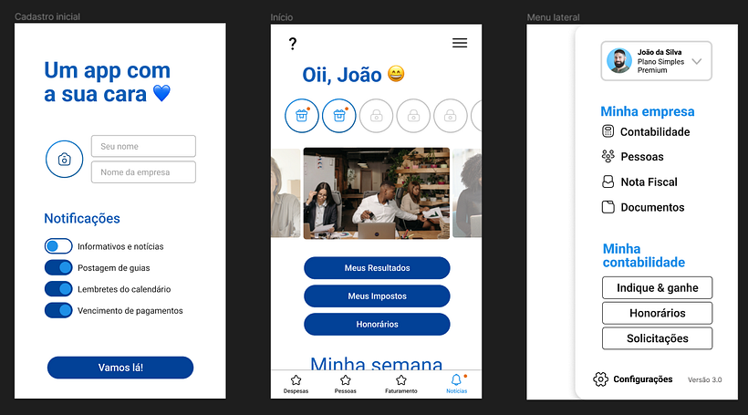 Login inicial