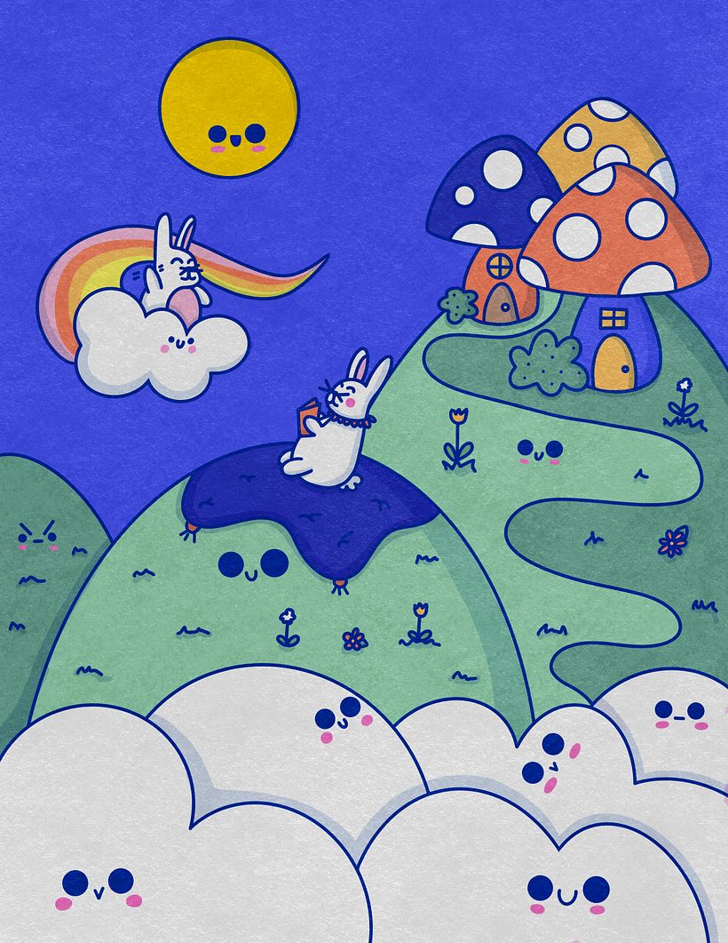 My project for course: Designing Kawaii Worlds: Spread Joy Through Illustration 1