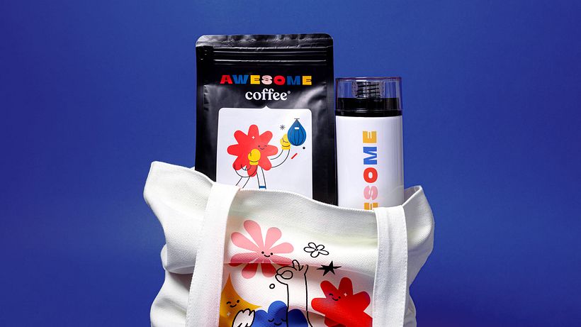 Awesome Coffee - Tasarım