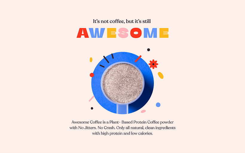 Awesome Coffee - Tasarım