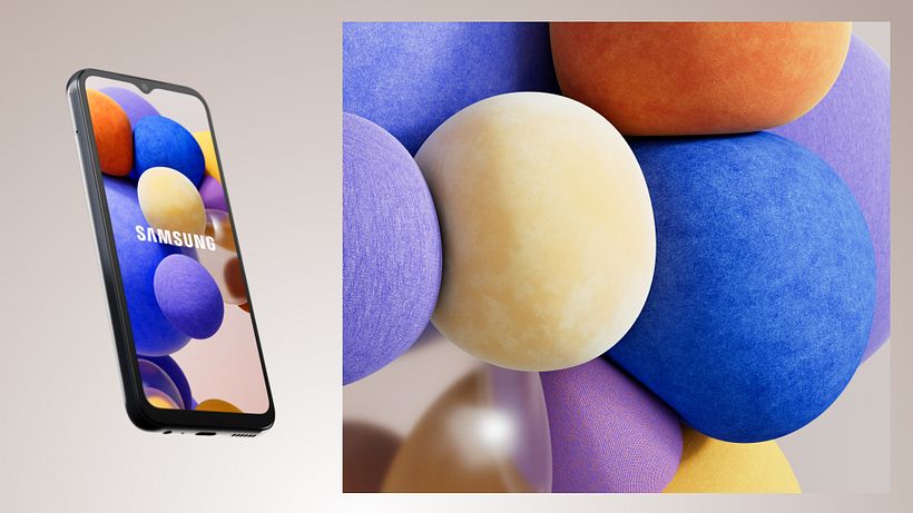 Samsung Galaxy A14 5G Screensaver by Clim Studio 3