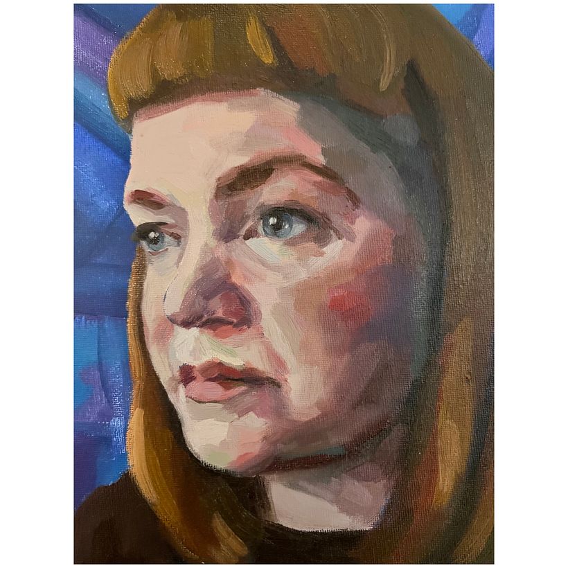 My second painting after the course!