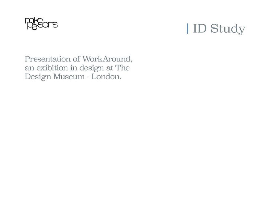 A presentation/study of the WorkAround brand  1