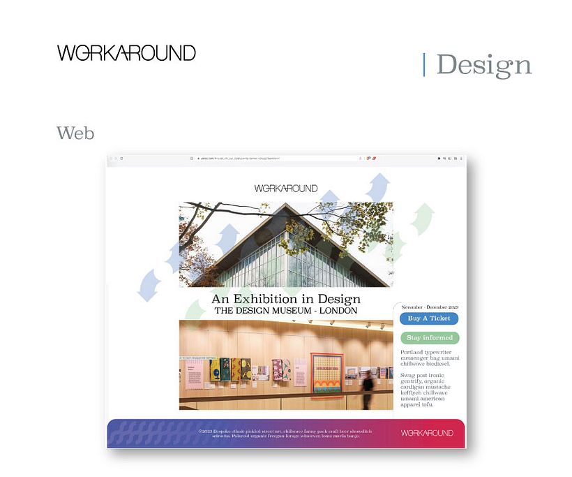A presentation/study of the WorkAround brand  8