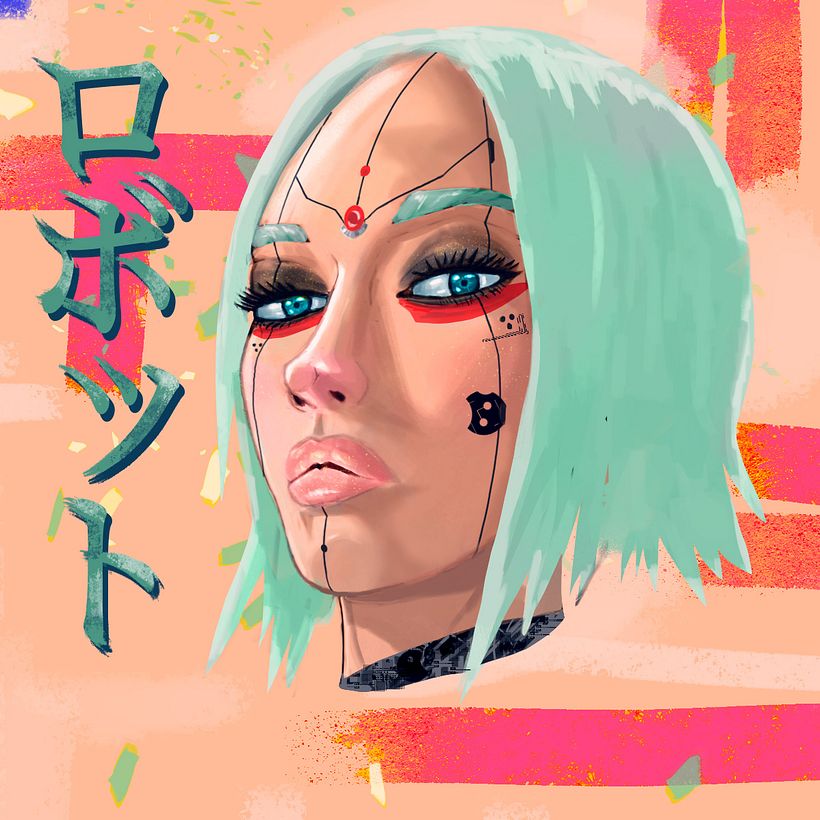 My project for course: Principles of Digital Painting for Portraits 3