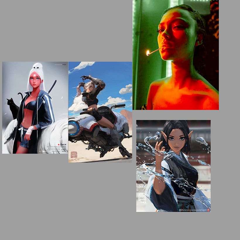 My project for course: Principles of Digital Painting for Portraits 3