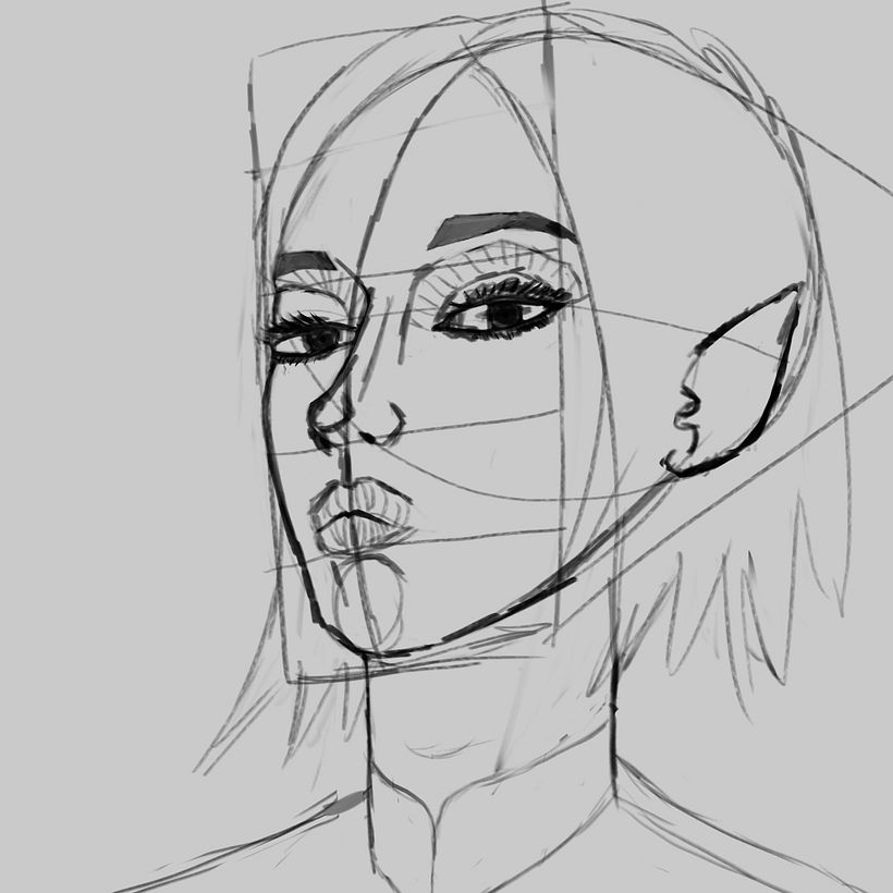 My project for course: Principles of Digital Painting for Portraits 4