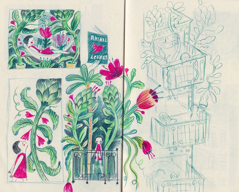 I cant help adding colour!