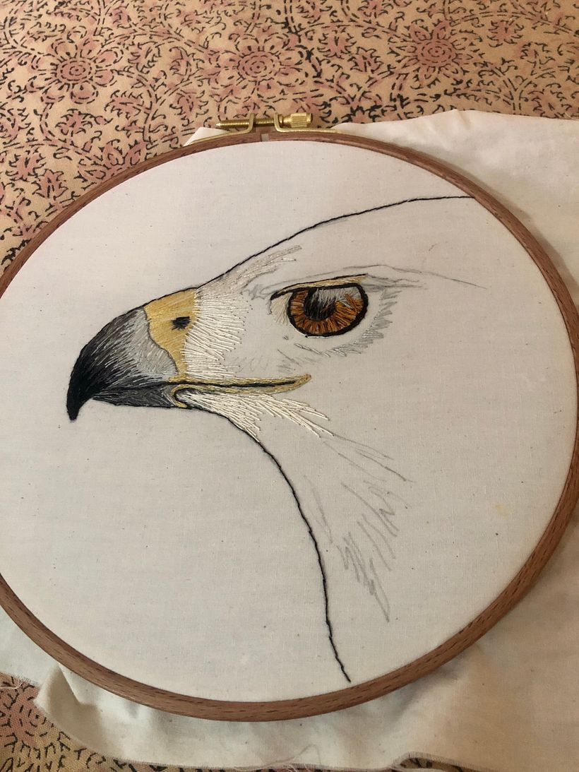 My project for course: Realistic Embroidery Techniques 1