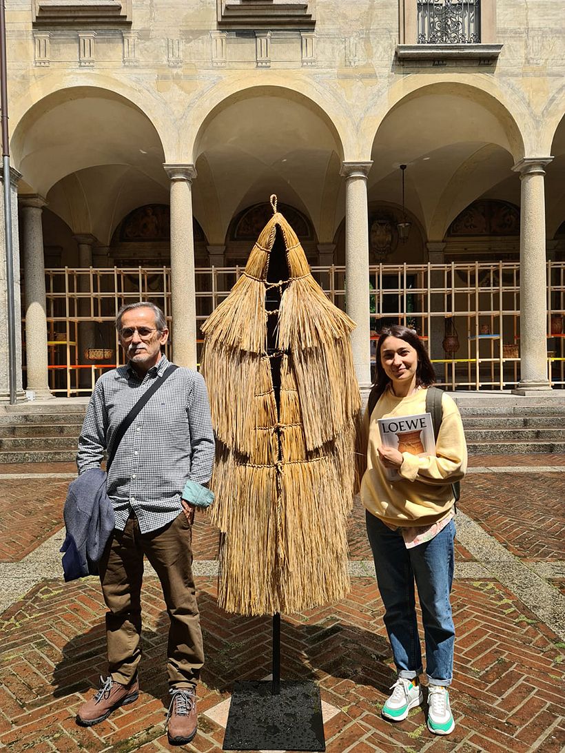 Loewe "Weave, Restore, Renew" At Salone Del Mobile In Milano.