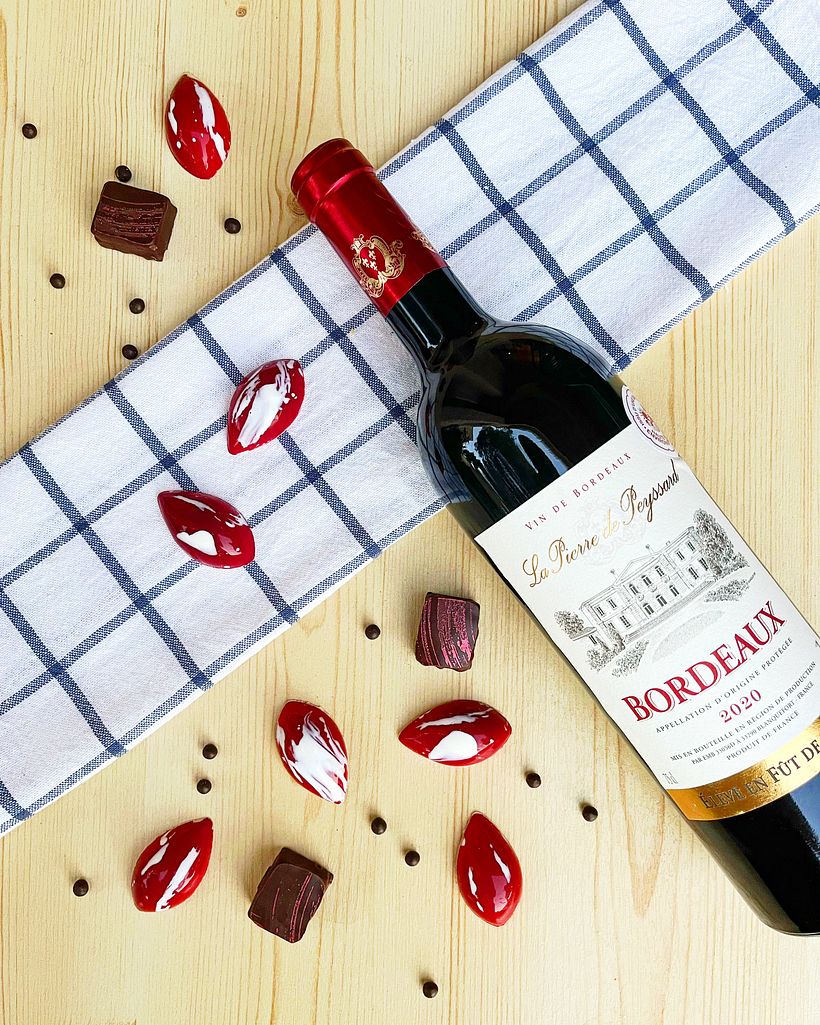 Chocolate and wine