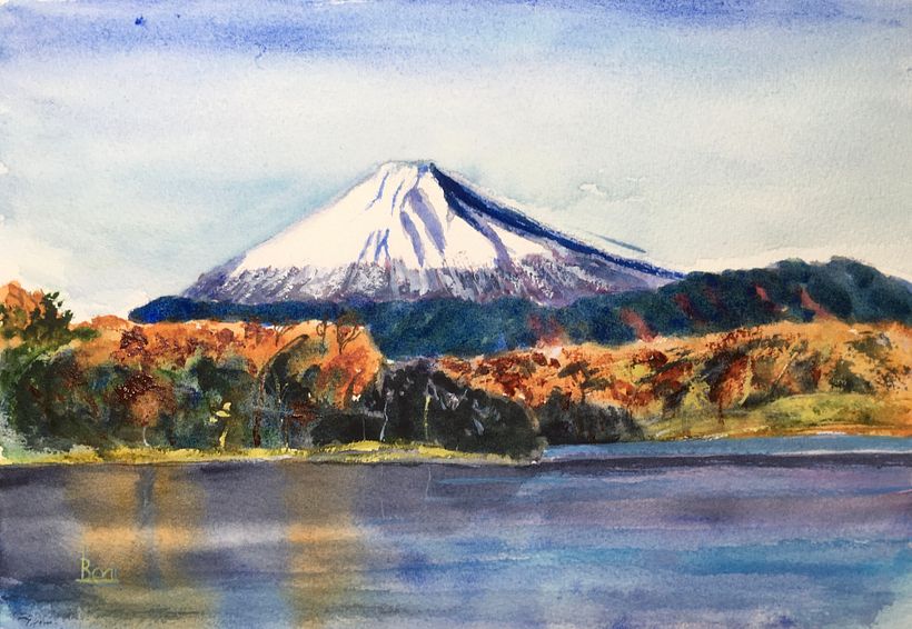 My project for course: Painting Realistic Watercolor Landscapes 4