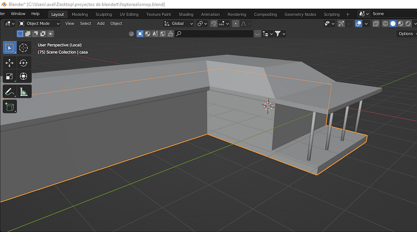 Mi proyecto del curso: Render de escenas 3D fotorrealistas con Blender 8
