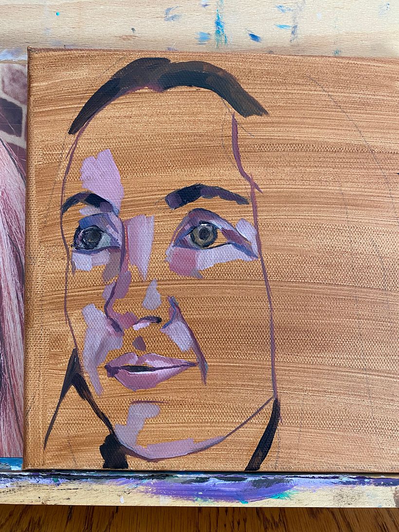 My project for course: Portrait Painting with Oil: Explore Light and Shade 1