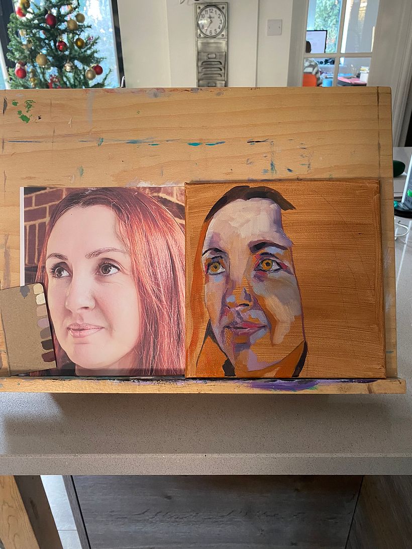 My project for course: Portrait Painting with Oil: Explore Light and Shade 3