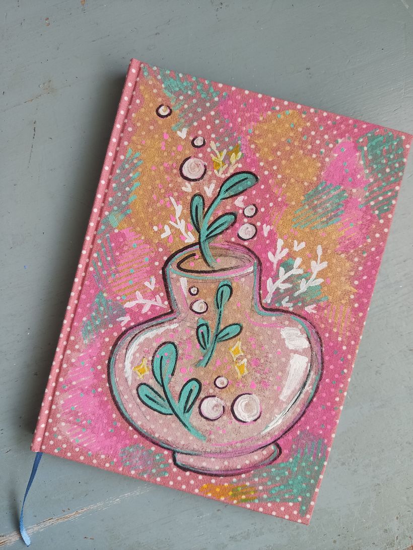 My project for course: Sketchbook Design and Binding 2