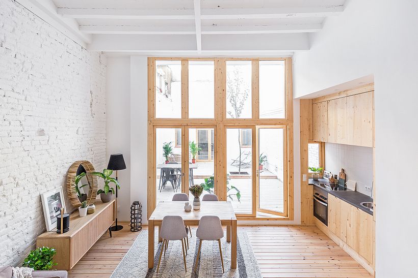 Precioso Loft de Madera en Barcelona 3