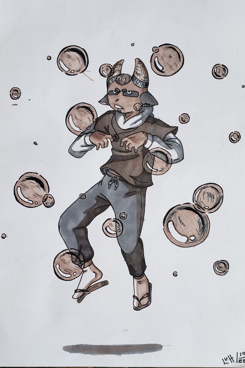Meu projeto do curso: Ilustração com marcadores: encontre seu estilo 3