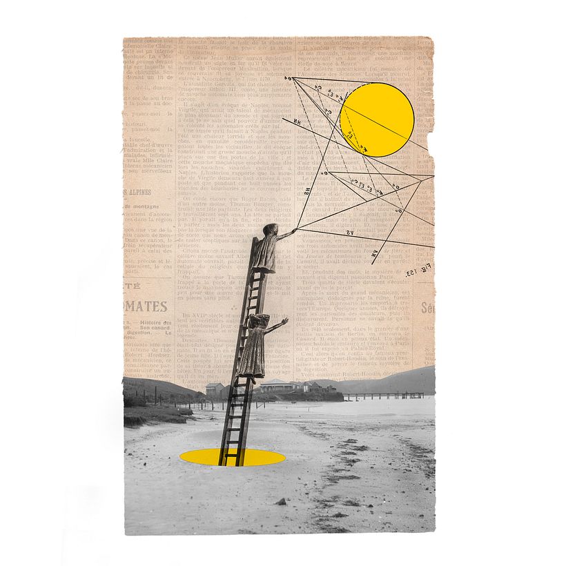 Made this using one of your paper backgrounds Petra! Thank you for an amazing class!!! (for day 7 of Februllage: Exit)