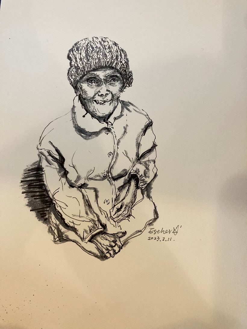 My project for course: Intro to Portrait Sketching: Draw in Real-Time 2