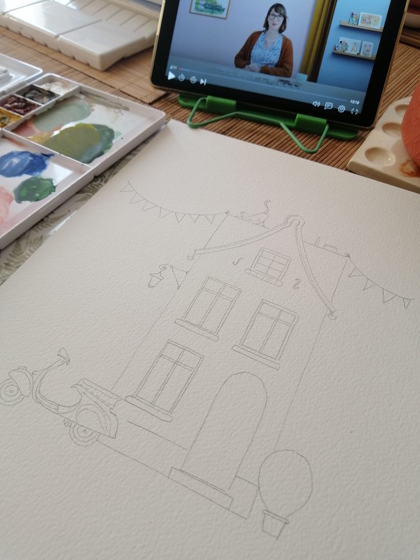 Mi proyecto del curso: Técnicas de gouache para ilustración 4