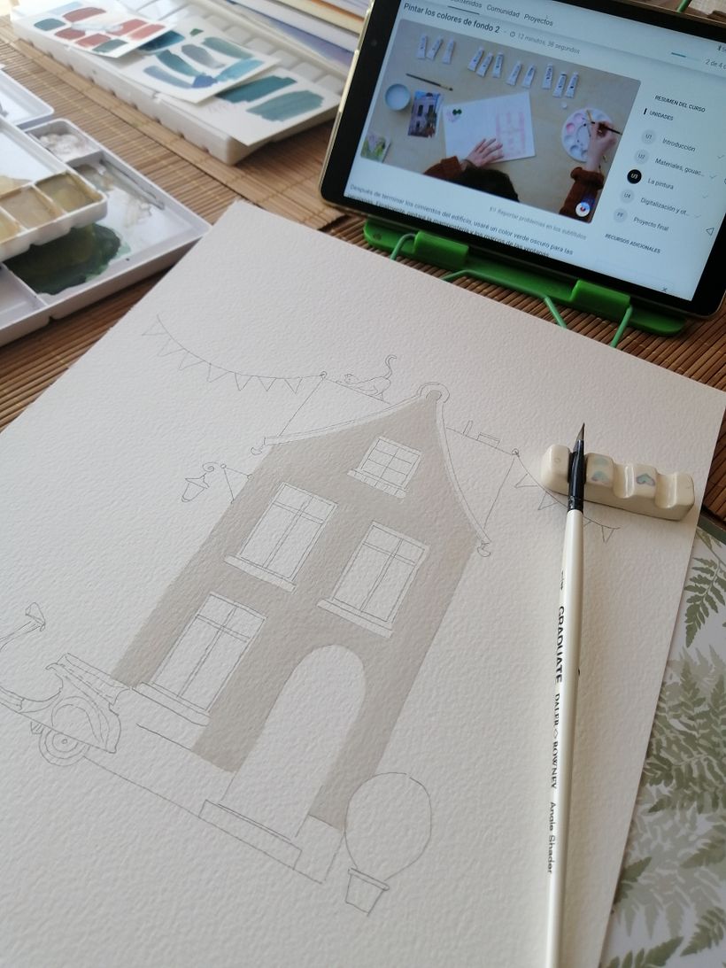 Mi proyecto del curso: Técnicas de gouache para ilustración 5