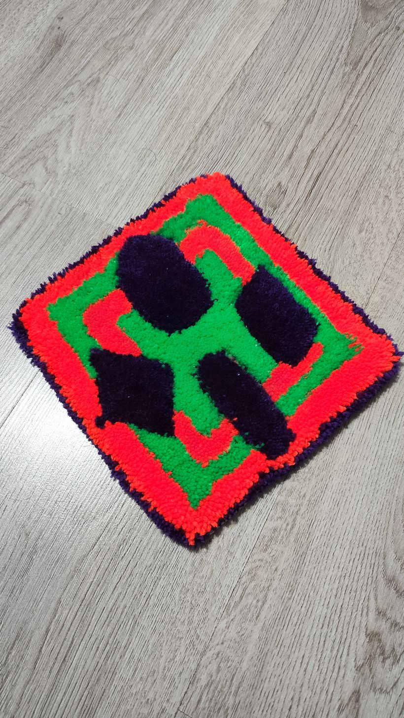My project for course: Tufting Technique for Creating Rugs 4