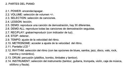 Instructions manuals for musical instruments. Imaginarium - Packaging