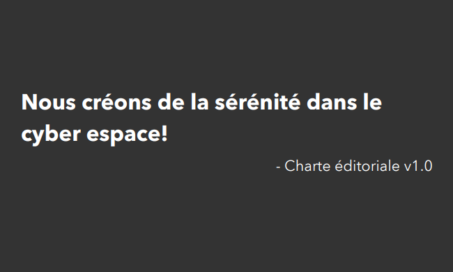 Ligne éditoriale Bitsecurity