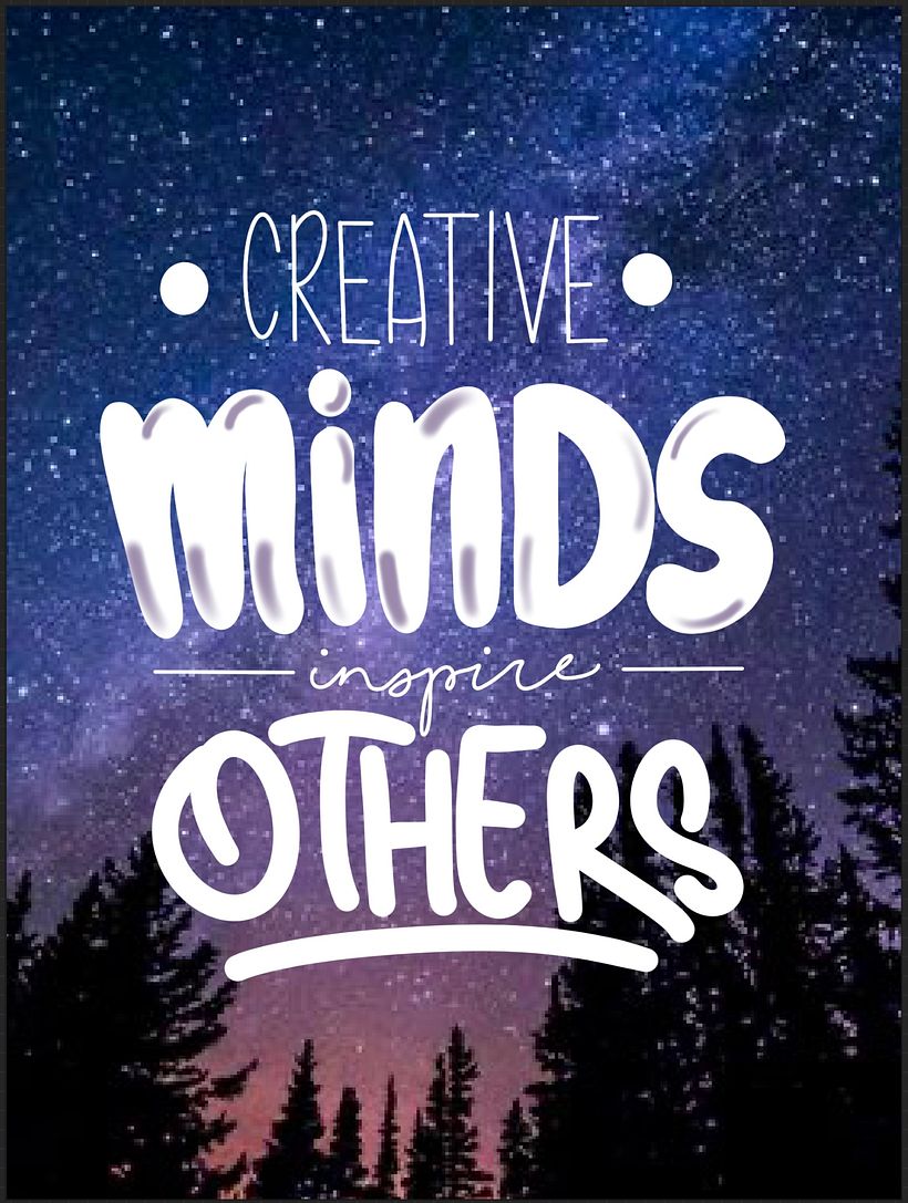 Mon projet du cours : Calligraphile et lettering pour Instagram avec Procreate 1