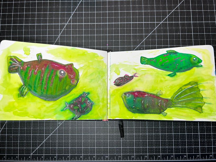My project for course: Creative Watercolor Sketching for Beginners 6