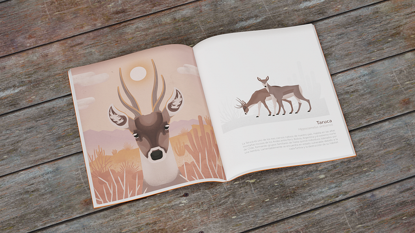 Pages displayed in a book (3D render made in Blender)
