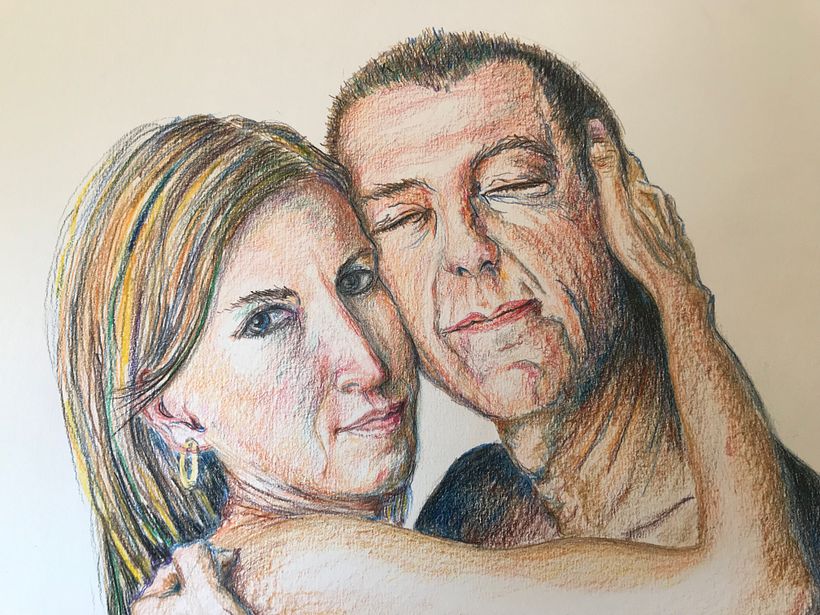 My project for course: Vibrant Portrait Drawing with Colored Pencils 2