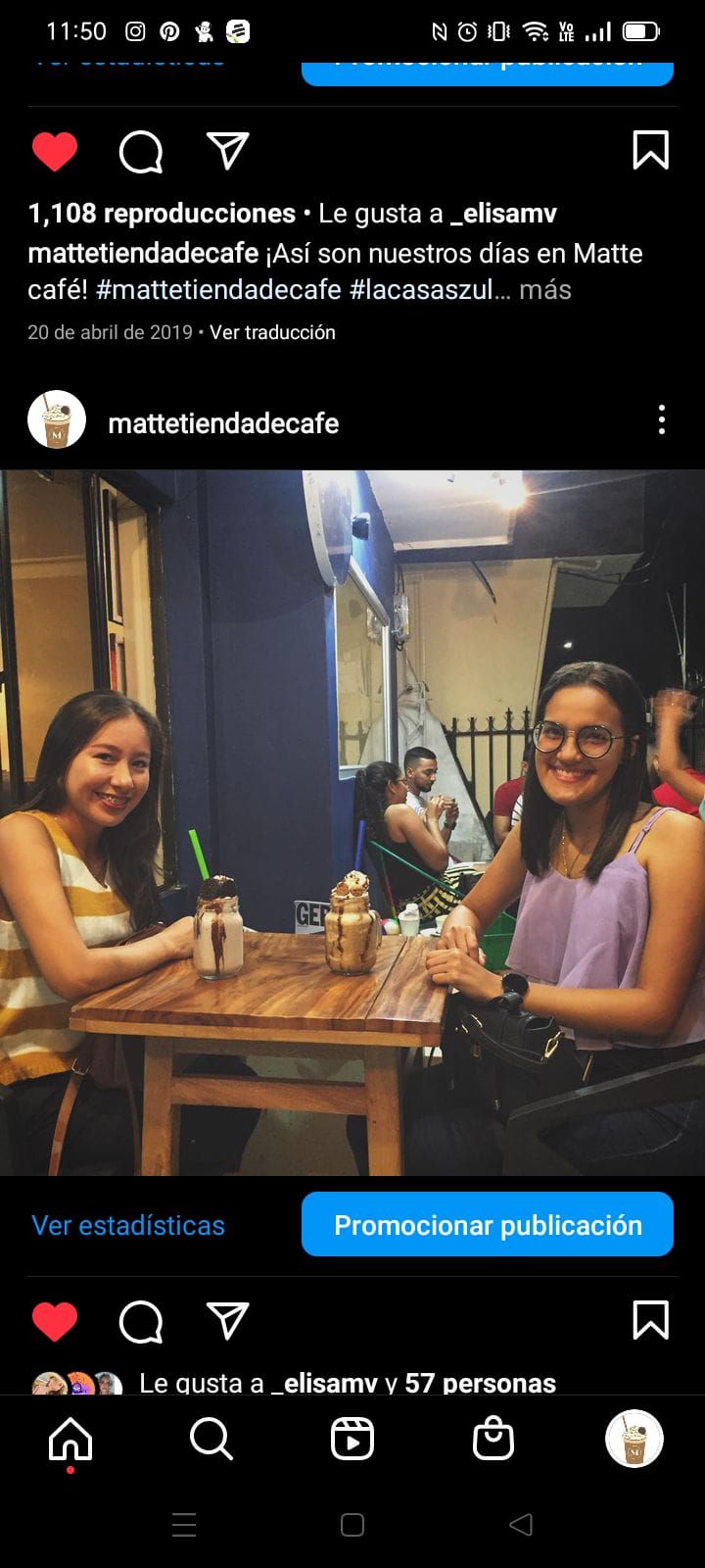 Nos dimos a conocer como un lugar para vivir un experiencia de cafè