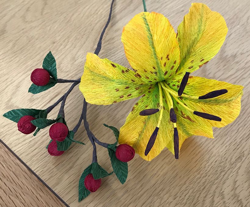 My project for course: Realistic Paper Flower Design 4