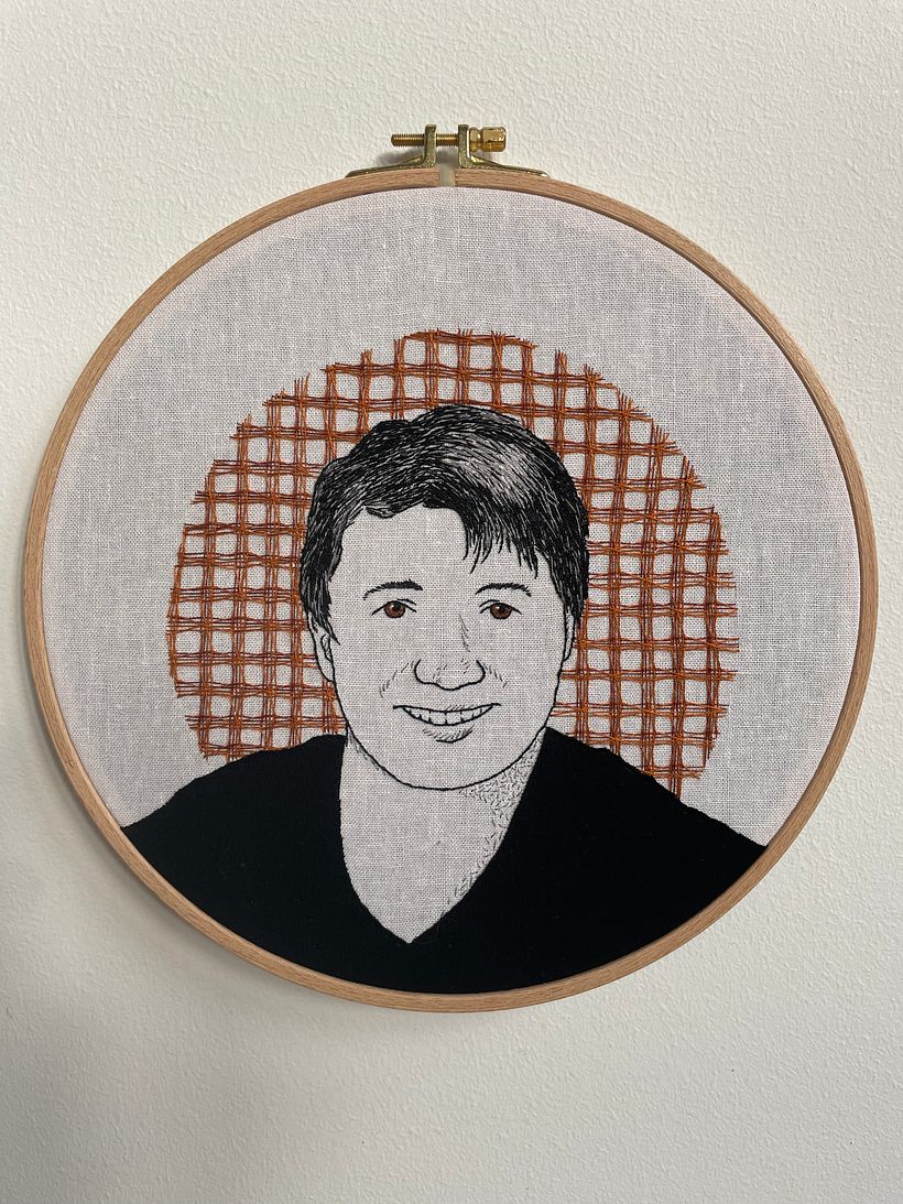 My project for course: Creation of Embroidered Portraits 2