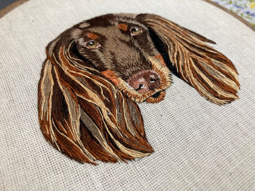 Mi proyecto del curso: Needle painting para principiantes 12