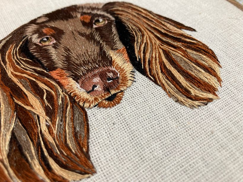 Mi proyecto del curso: Needle painting para principiantes 13