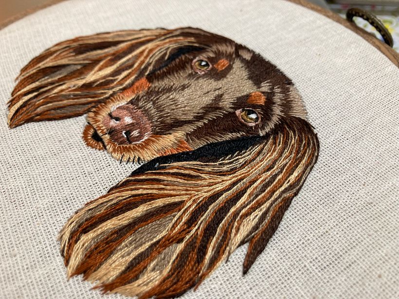 Mi proyecto del curso: Needle painting para principiantes 14