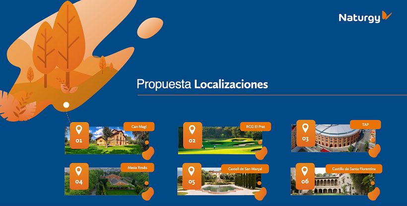 Mi proyecto del curso: Principios de diseño para presentaciones Presentación Naturgy 8