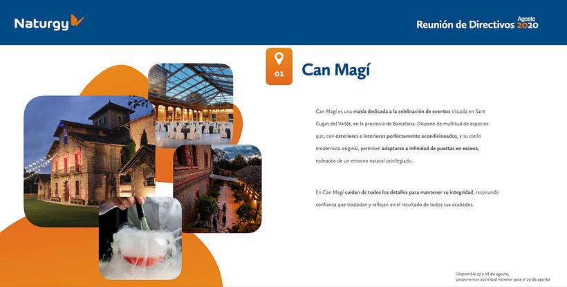 Mi proyecto del curso: Principios de diseño para presentaciones Presentación Naturgy 8