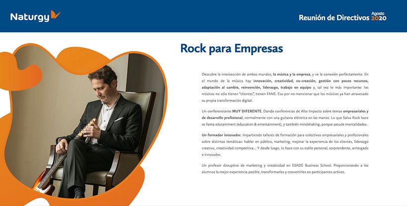 Mi proyecto del curso: Principios de diseño para presentaciones Presentación Naturgy 10