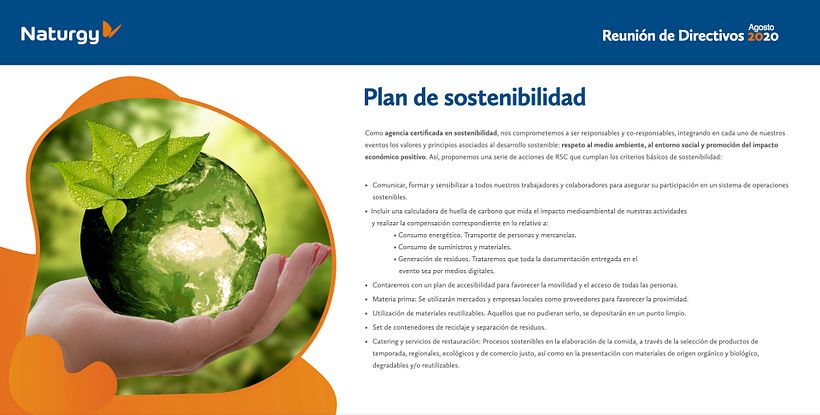 Mi proyecto del curso: Principios de diseño para presentaciones Presentación Naturgy 11