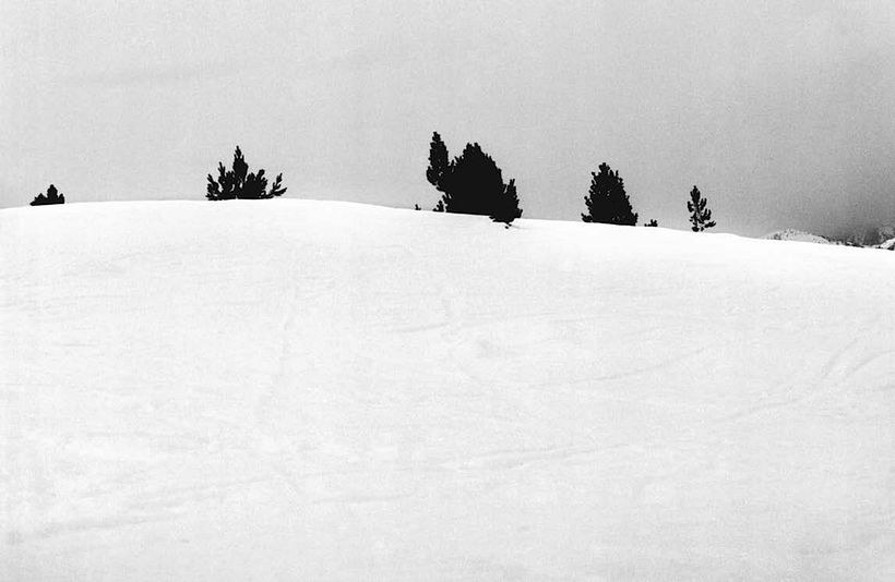 Cuando aún nevaba, 2016 Fotograbado sobre papel Canson Edition 250 g Pliegos de 27,5 x 84 cm