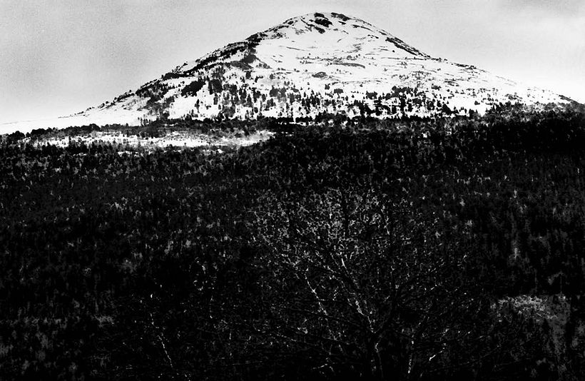 Cuando aún nevaba, 2016 Fotograbado sobre papel Canson Edition 250 g Pliegos de 27,5 x 84 cm
