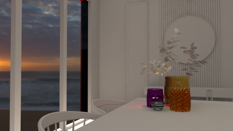 Material and 'Dome Light' practice