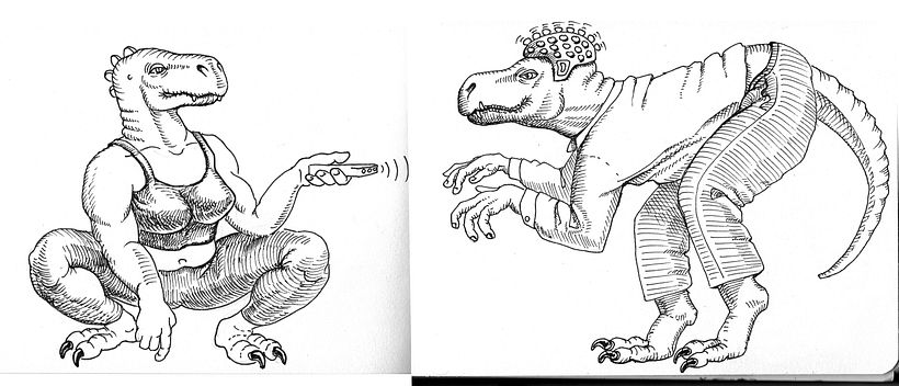 My sketchbook (Daily Sketching for Creative Inspiration course) 11