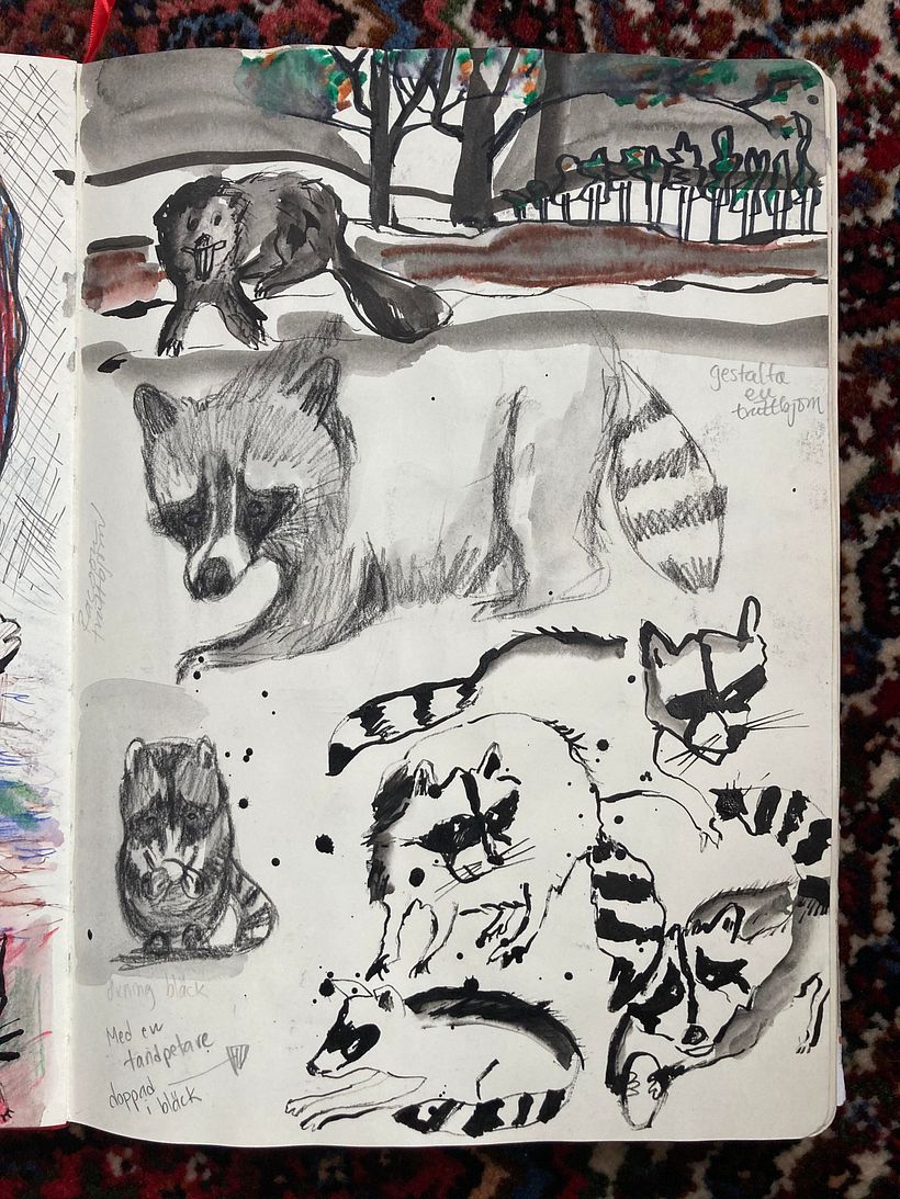 An animal page