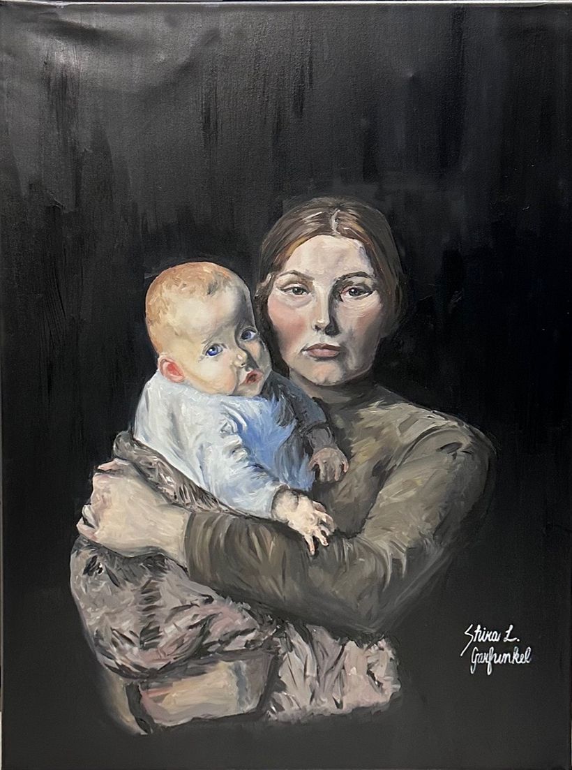 My project for course:  Realistic Oil Portraiture: Conveying Detail and Expression 2