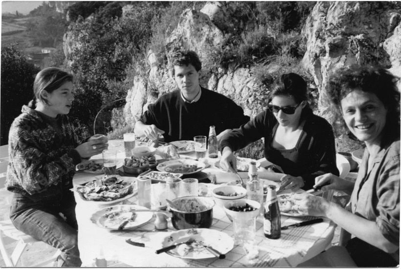A Christmas lunch for Elisabeth Luard and family